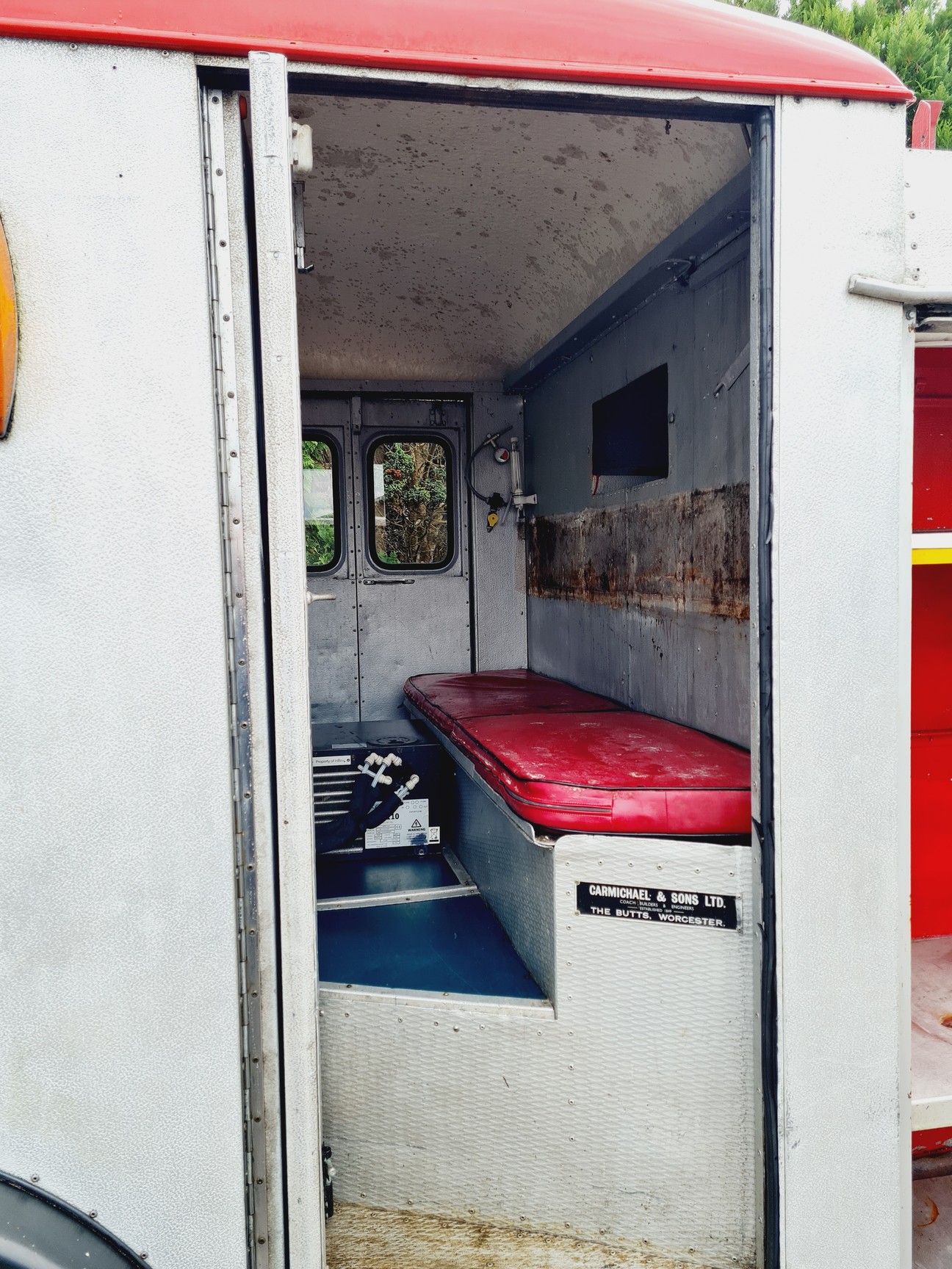 Image of 1958 Commer Karrier Gamecock Fire Engine Food Pizza Truck Conversion
