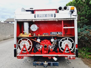 Thumbnail image of 1958 Commer Karrier Gamecock Fire Engine Food Pizza Truck Conversion