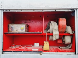 Thumbnail image of 1958 Commer Karrier Gamecock Fire Engine Food Pizza Truck Conversion