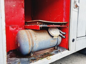 Thumbnail image of 1958 Commer Karrier Gamecock Fire Engine Food Pizza Truck Conversion