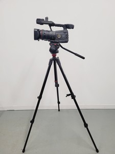 Thumbnail image of Canon XF305 HD PAL Video/Camera Camcorder and Manfrotto 755XB Tripod