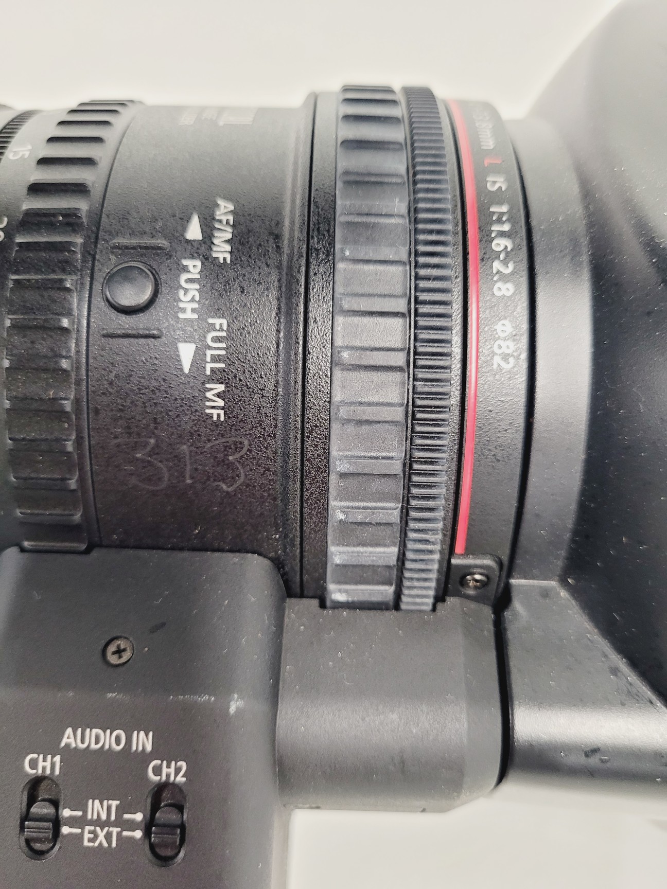 Image of Canon XF305 HD PAL Video/Camera Camcorder and Manfrotto 755XB Tripod
