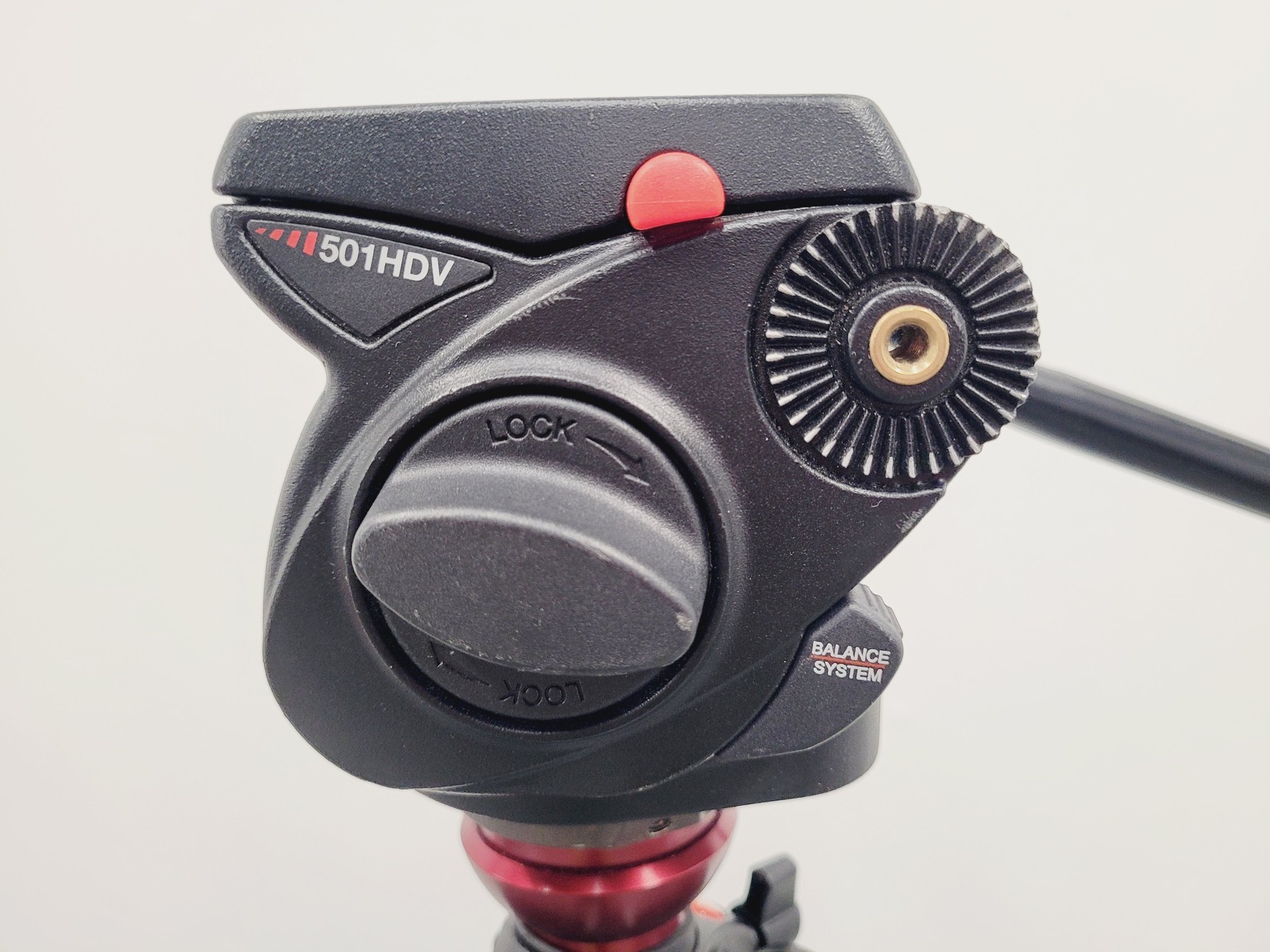 Image of Canon XF305 HD PAL Video/Camera Camcorder and Manfrotto 755XB Tripod
