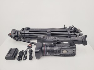 Thumbnail image of Canon XF305 HD PAL Video/Camera Camcorder and Manfrotto 520 MVB Tripod