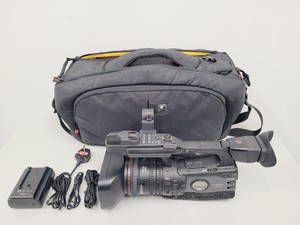 Thumbnail image of Canon XF305 HD PAL Video/Camera Camcorder and Manfrotto 520 MVB Tripod