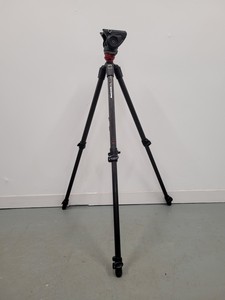 Thumbnail image of Job Lot of 22 Camera Tripods and Heads Manfrotto Libec With Carry Bags