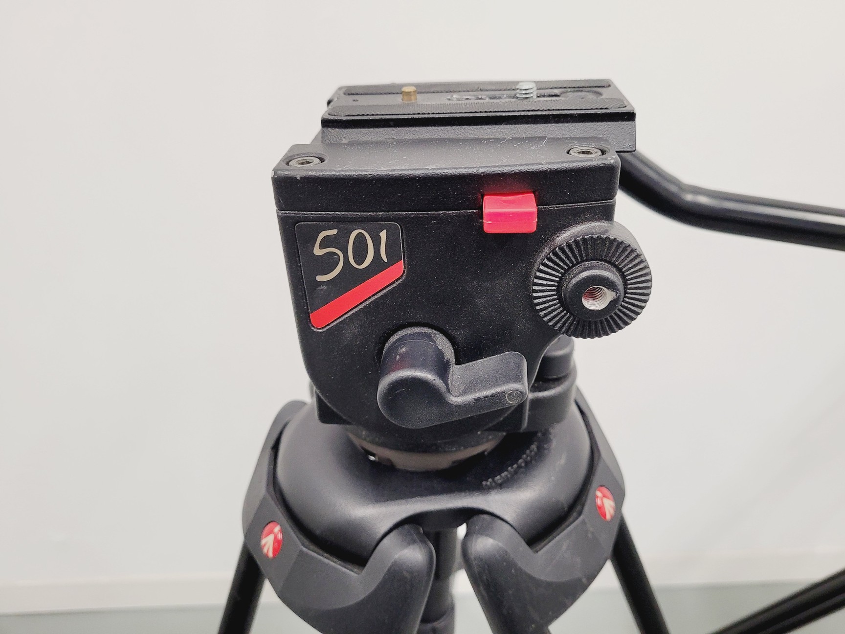 Image of Job Lot of 22 Camera Tripods and Heads Manfrotto Libec With Carry Bags
