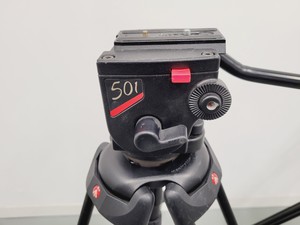 Thumbnail image of Job Lot of 22 Camera Tripods and Heads Manfrotto Libec With Carry Bags