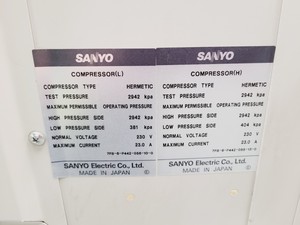 Thumbnail image of Sanyo MDF-U53V Ultra Low Temperature Freezer Lab