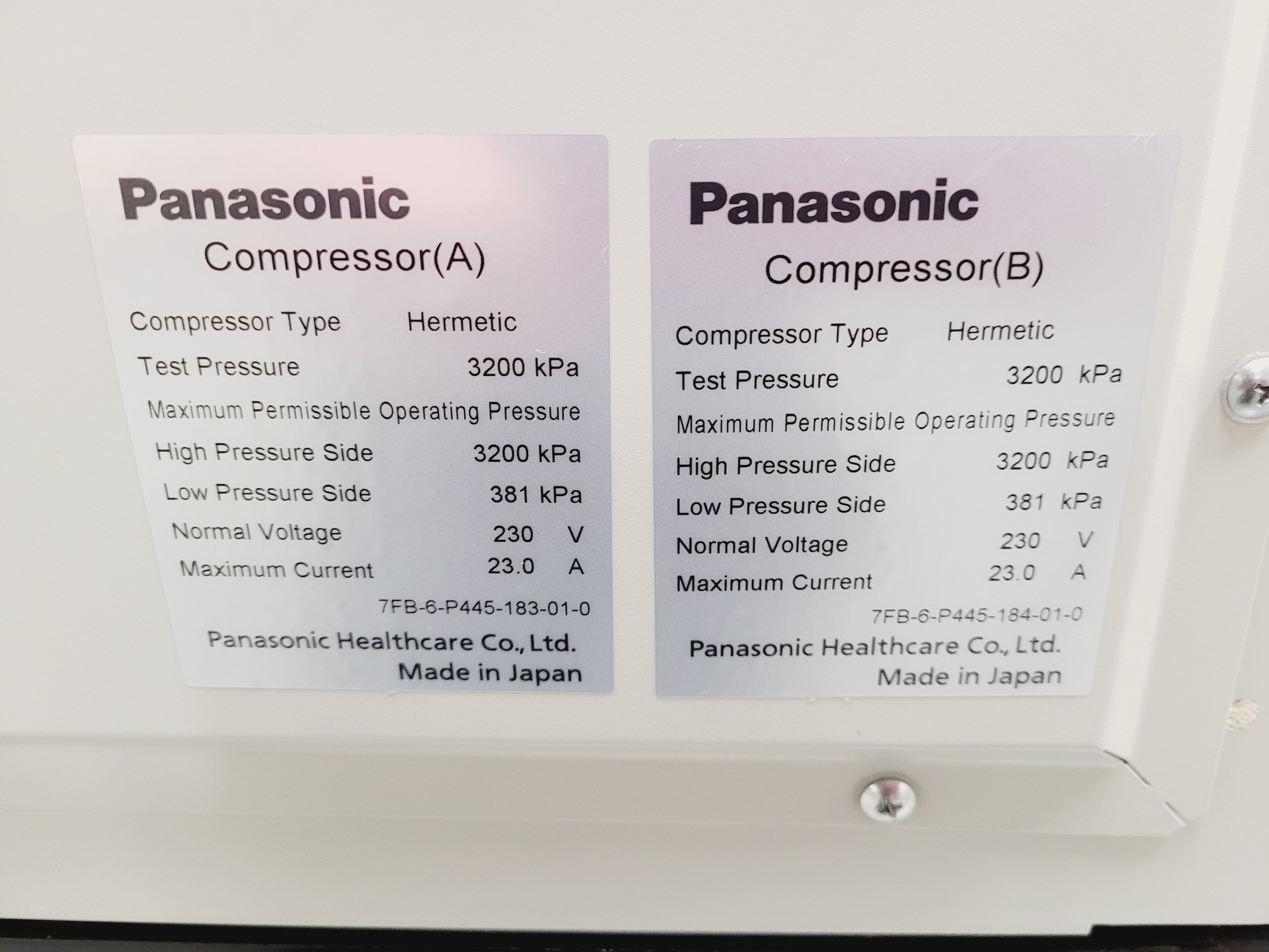 Image of Panasonic MDF-U500VX Ultra Low Temperature Freezer ULT Lab