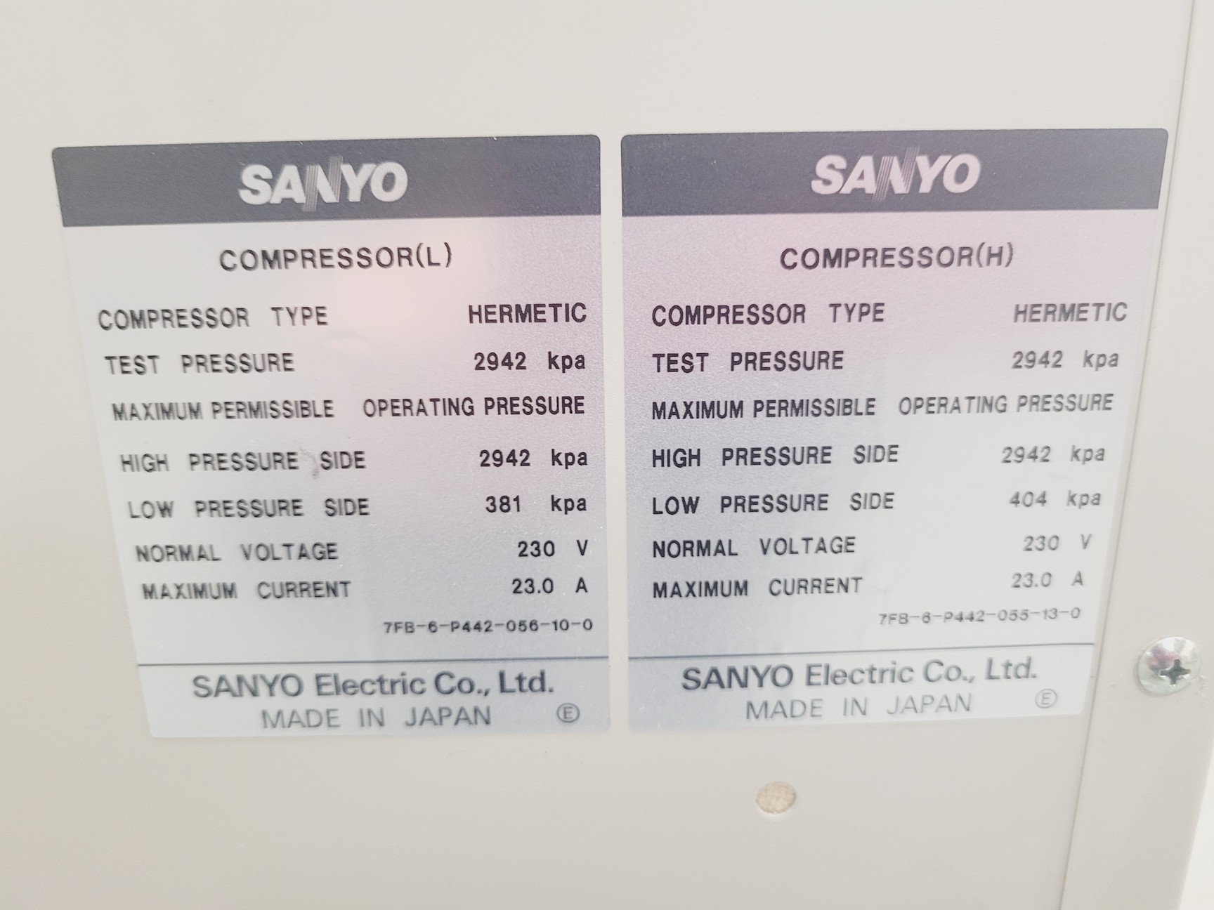 Image of Sanyo MDF-U5386S Ultra Low Temperature Freezer ULT Lab