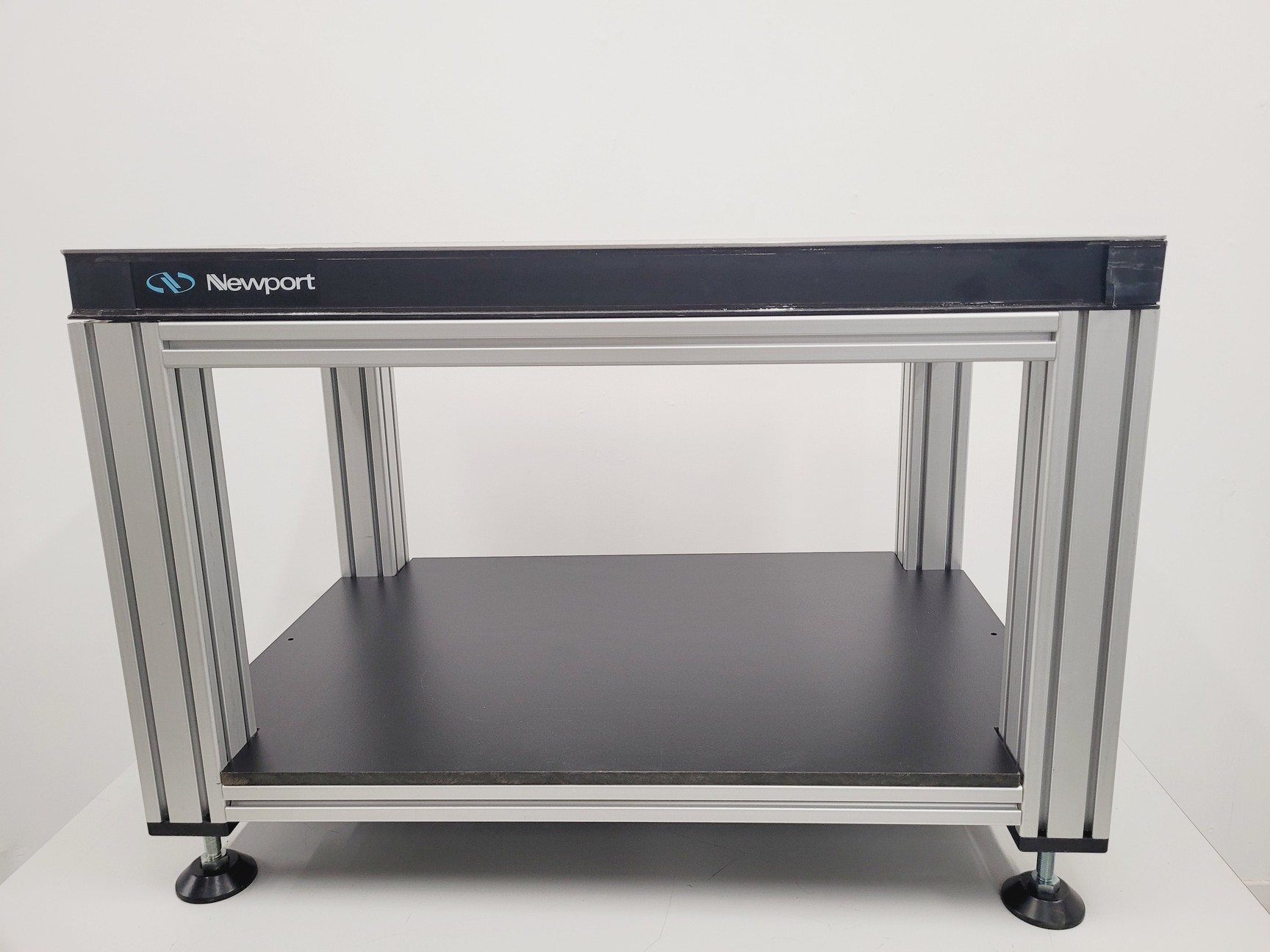Image of Newport Optical Metric Breadboard Table 90 x 60cm With Shelf And Plinth Lab