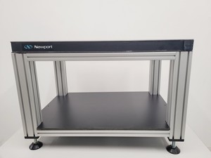 Thumbnail image of Newport Optical Metric Breadboard Table 90 x 60cm With Shelf And Plinth Lab