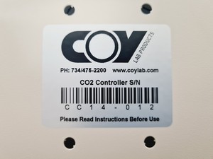 Thumbnail image of 5 x Coy Model AC100 CO2 Controllers Lab