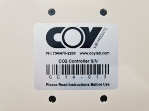 Thumbnail image of 5 x Coy Model AC100 CO2 Controllers Lab