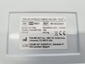 Thumbnail image of Terumo Type TSCD-II Terumo Sterile Tubing Welder Lab