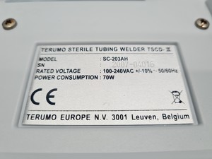 Thumbnail image of Terumo TSCD-II Type Terumo Sterile Tubing Welder Lab