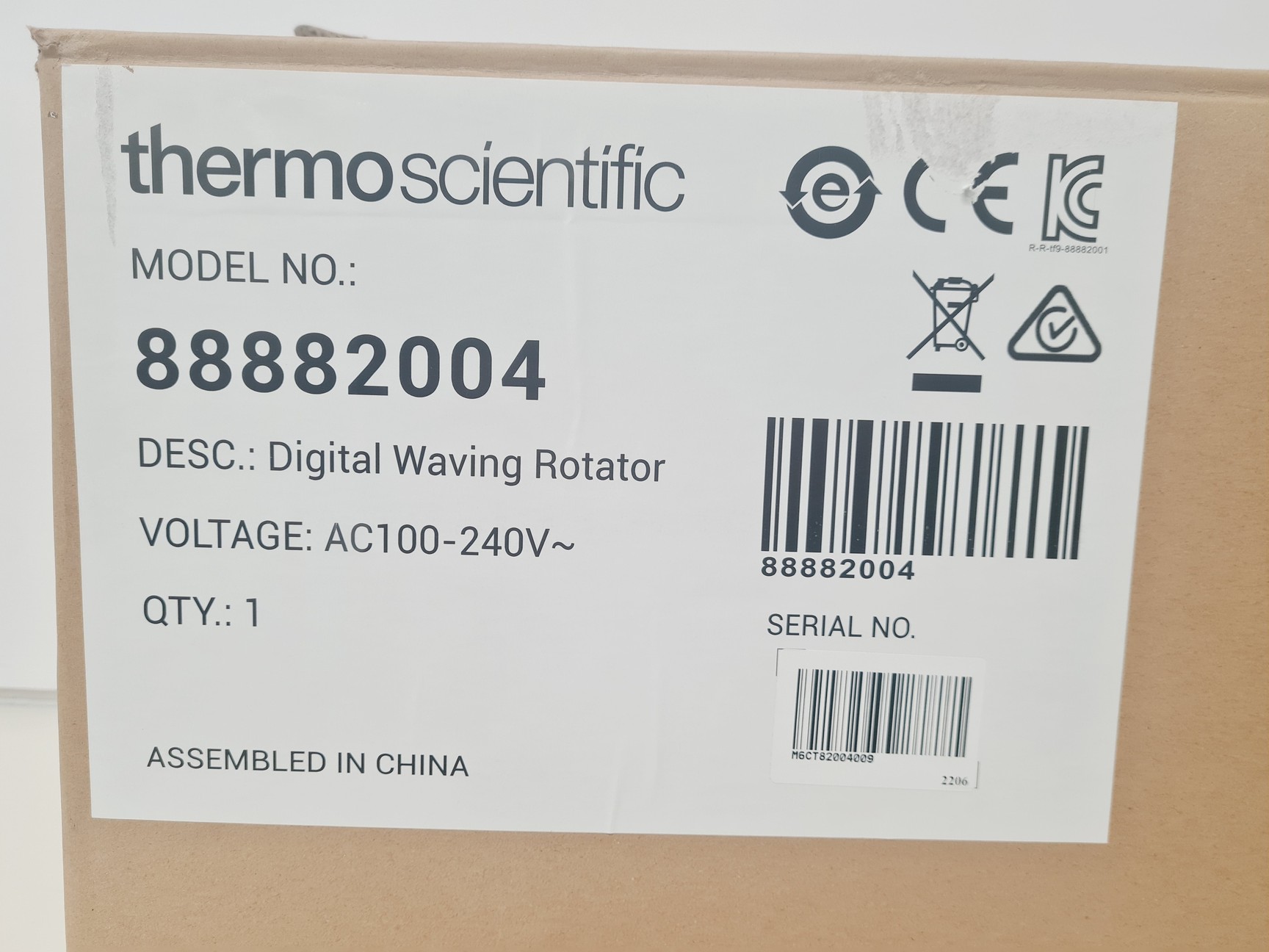 Image of Thermo Scientific Digital Waving Rotator 88882004 Lab