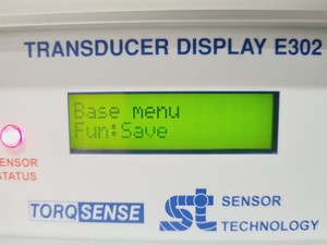 Thumbnail image of Sensor Technology TORQSENSE Transducer E302 w/ TORQSENSE E300 RWT - 100Nm Lab