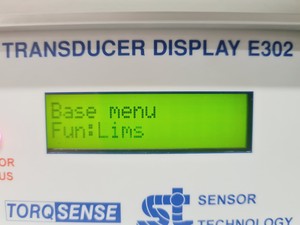 Thumbnail image of Sensor Technology TORQSENSE Transducer E302 w/ TORQSENSE E300 RWT - 100Nm Lab