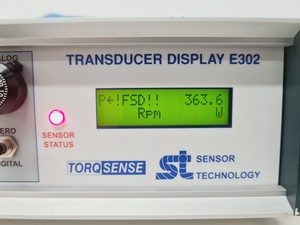 Thumbnail image of Sensor Technology TORQSENSE Transducer E302 w/ TORQSENSE E300 RWT - 100Nm Lab