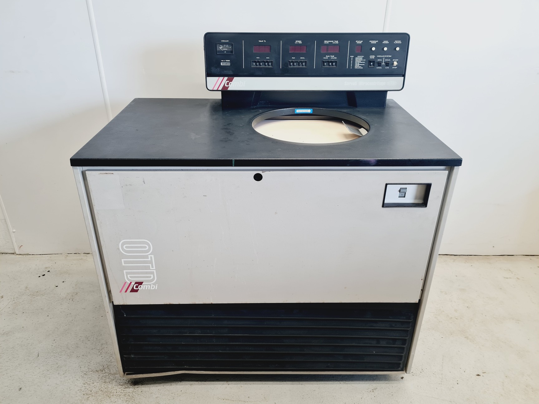 Image of Sorvall OTD-COMBI Ultracentrifuge w/ Sorvall T-865.1 Rotor Spares/Repair Lab