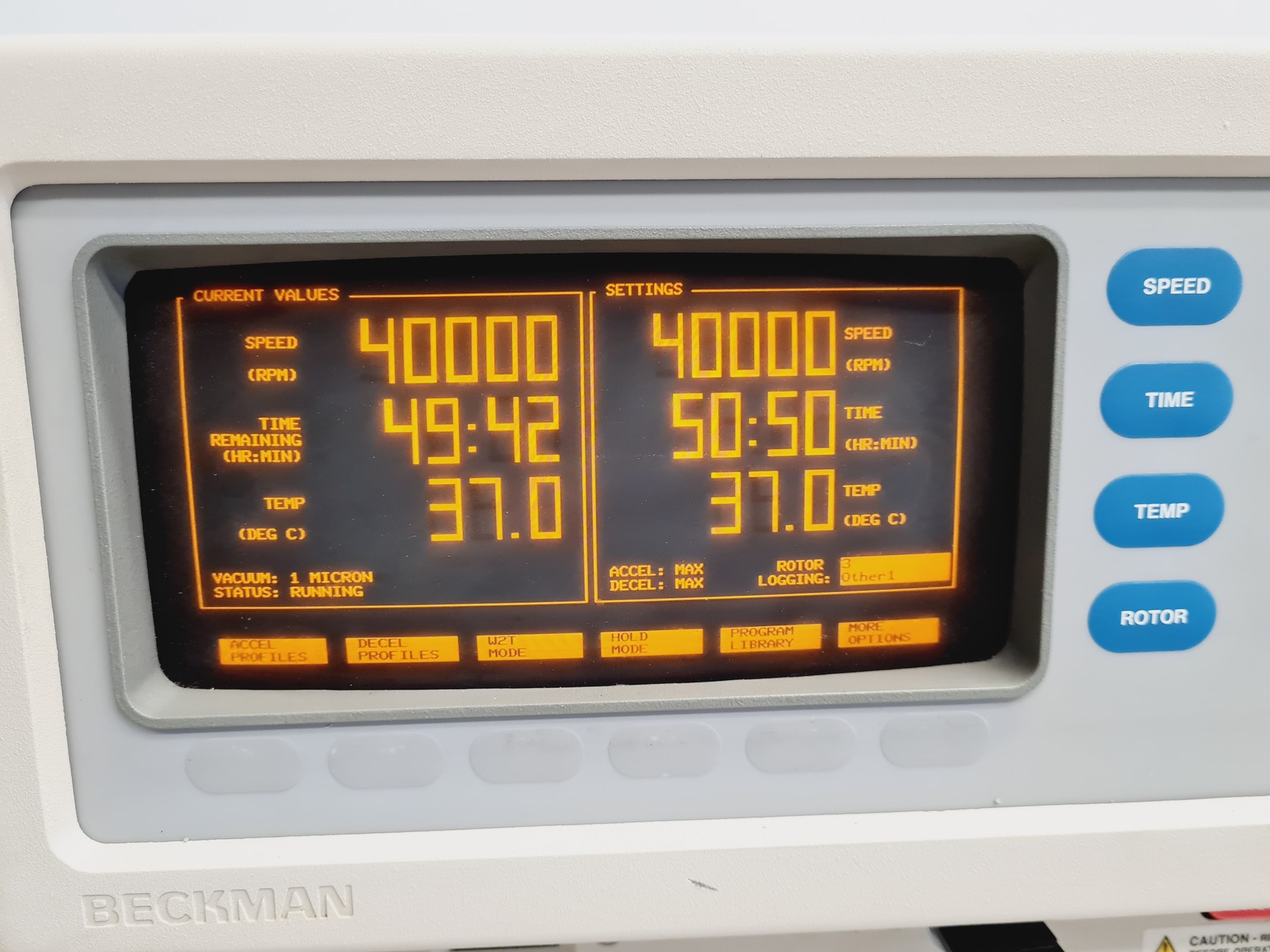 Image of Beckman Optima XL100K Ultracentrifuge w/ Sorvall AH-629 & RPS40T-832 Lab