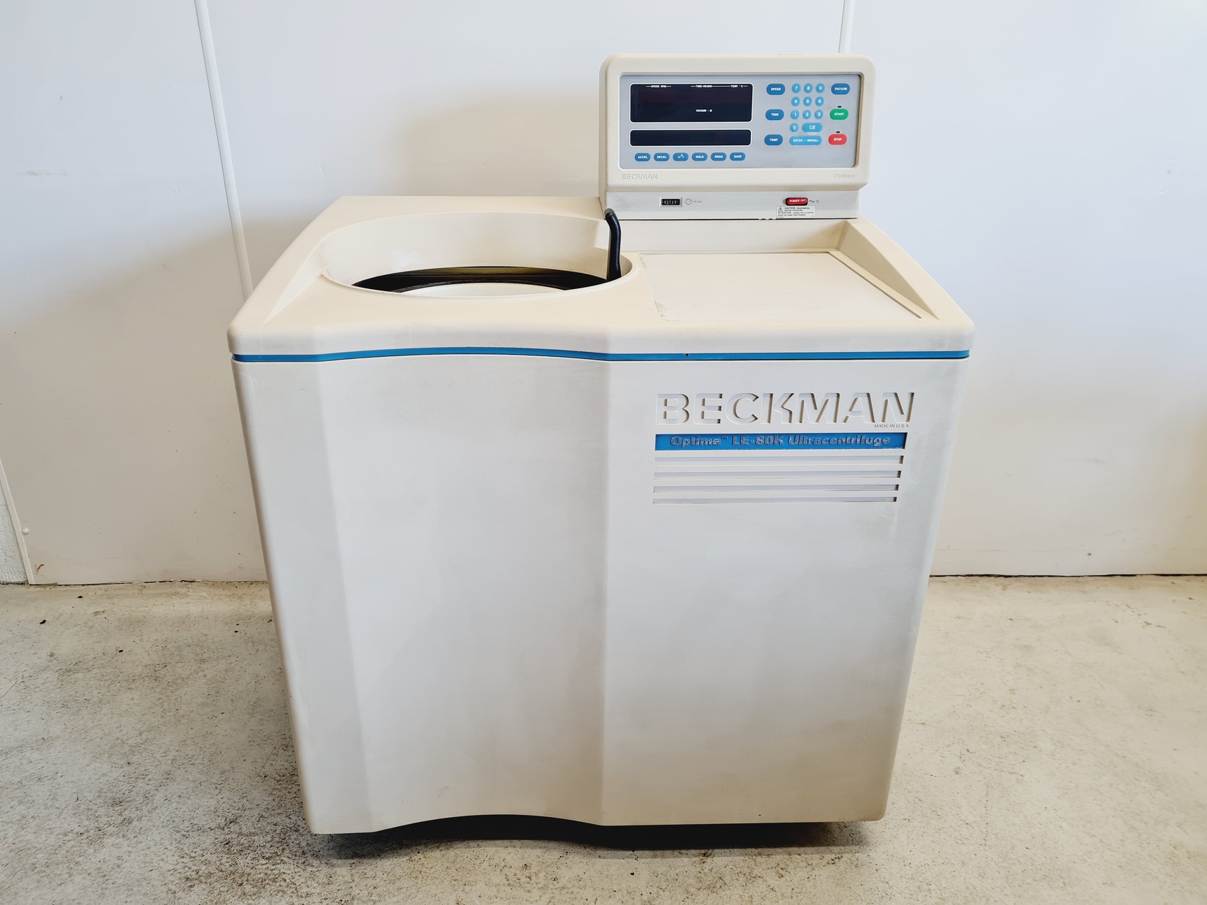 Image of Beckman Optima LE-80K Ultracentrifuge w/ Beckman SW 41 Ti Rotor Lab