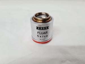 Image of Zeiss FLUAR - 5x/0.25 ∞/ 0.17 Microscope Objective Lab