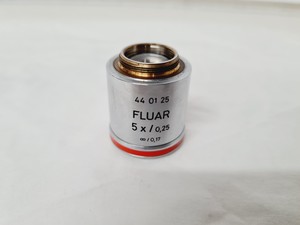 Thumbnail image of Zeiss FLUAR - 5x/0.25 ∞/ 0.17 Microscope Objective Lab