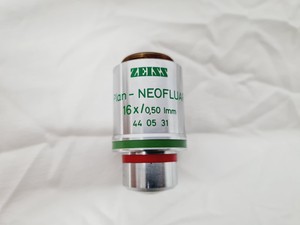 Thumbnail image of Zeiss Plan-NEOFLUAR - 16x/0.50 imm 44 05 31 Microscope Objective Lab