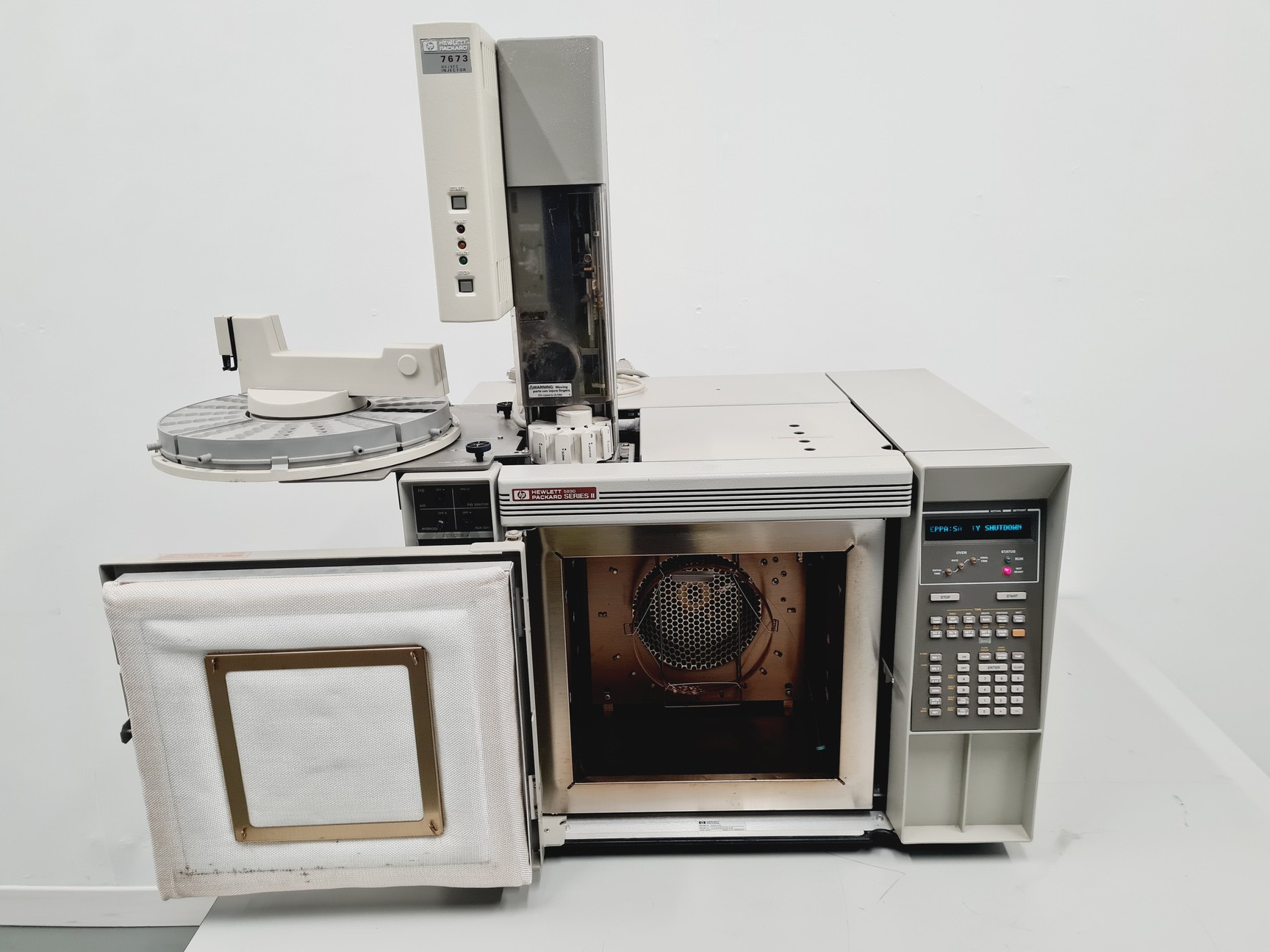 Image of Hewlett Packard 5890 Series II Plus Gas Chromatograph w/ HP 7673 Injector Lab