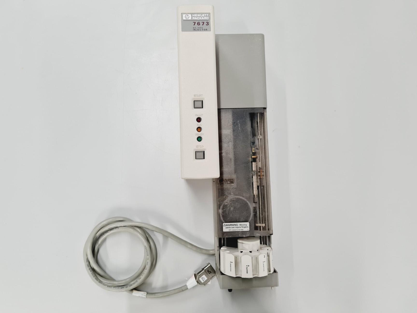 Image of Hewlett Packard 5890 Series II Plus Gas Chromatograph w/ HP 7673 Injector Lab