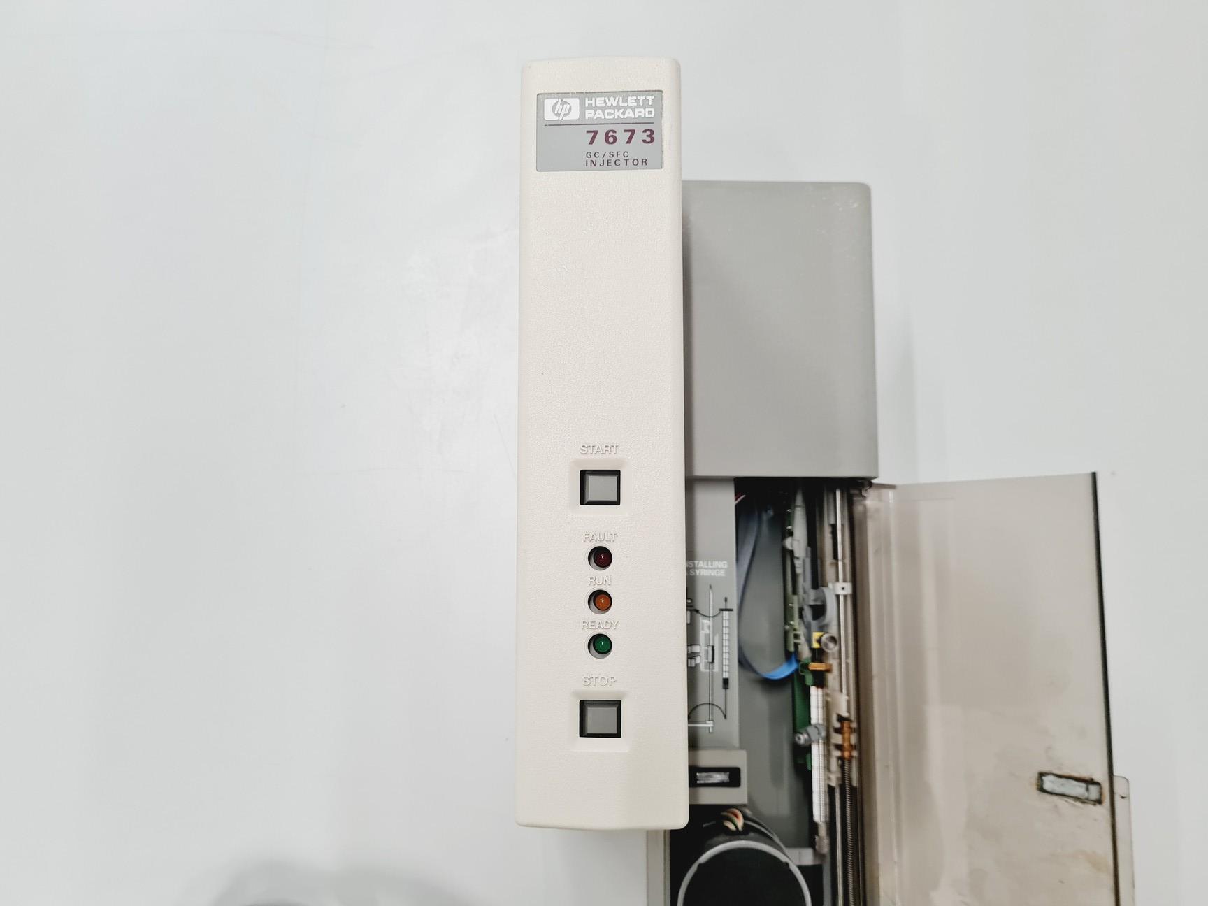 Image of Hewlett Packard 5890 Series II Plus Gas Chromatograph w/ HP 7673 Injector Lab