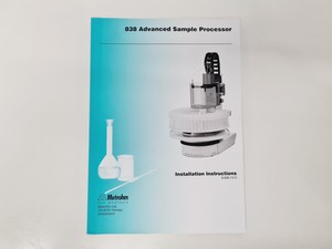 Thumbnail image of Metrohm 838 Advanced Sample Processor Lab