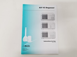 Thumbnail image of Metrohm 837 IC Eluent Degasser Lab