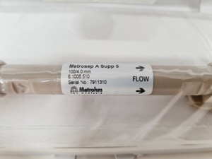 Thumbnail image of Metrohm Metrosep A Supp 5 IC Column & Metrosep A Supp 4/5 Guard 4.0 Lab