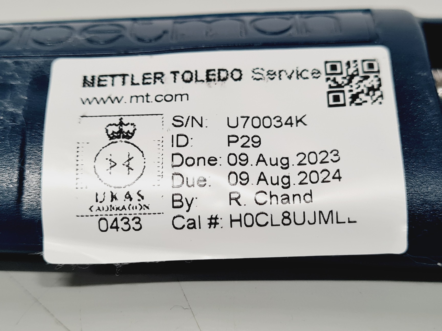 Image of 6 x Gilson Pipetman w/ Mettler Toledo Pipettes P20,P20,P100,P200,P200,P1000 Lab