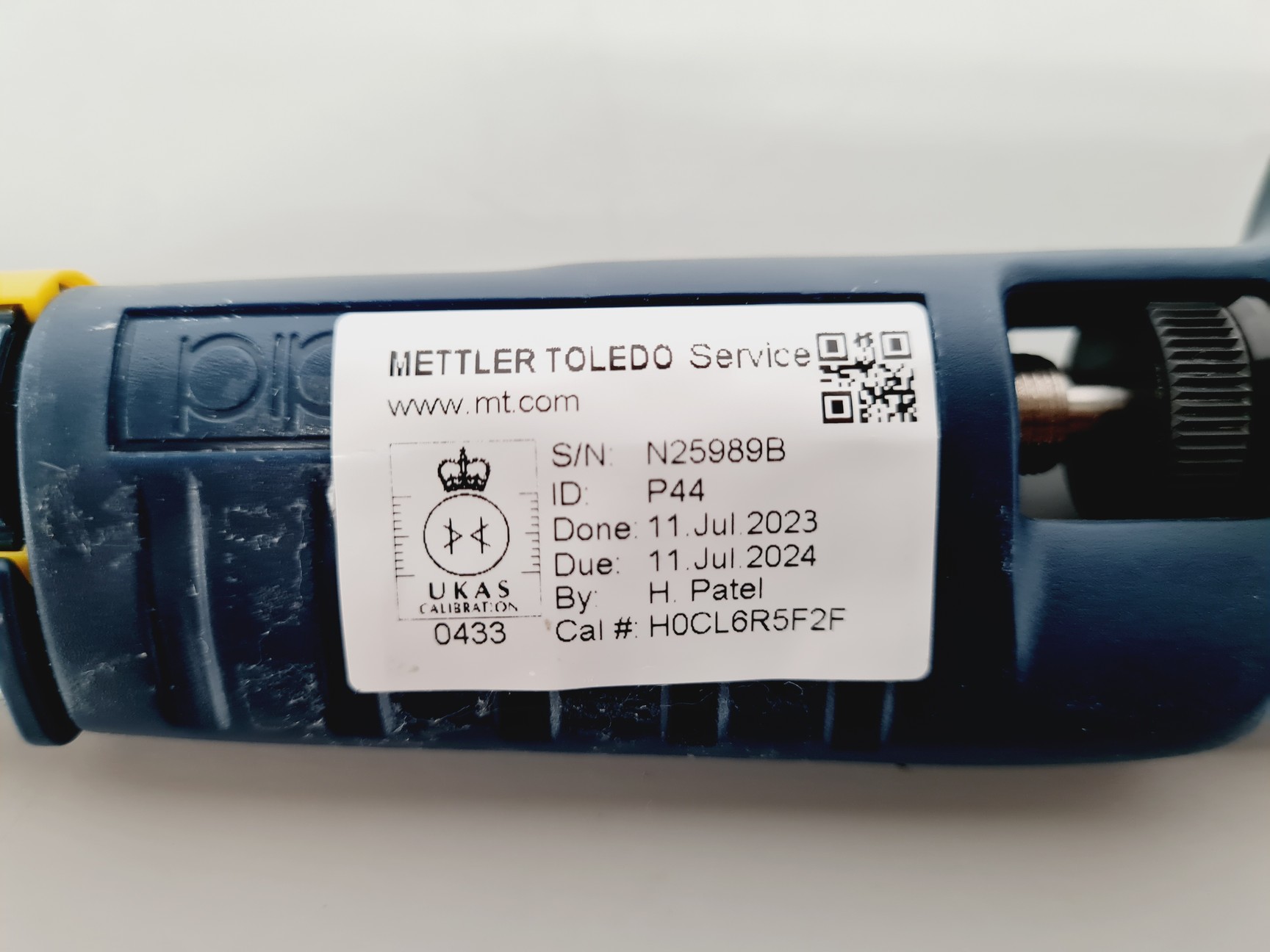 Image of 6 x Gilson Pipetman w/ Mettler Toledo Pipettes P20,P20,P100,P200,P200,P1000 Lab