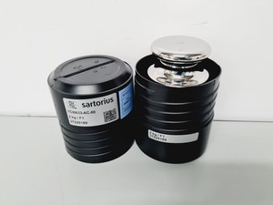 Thumbnail image of 18 x Sartorius Calibration Weights 10Kg, 5Kg, 2Kg, 500g, 100g, 50g Lab