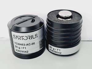 Thumbnail image of 18 x Sartorius Calibration Weights 10Kg, 5Kg, 2Kg, 500g, 100g, 50g Lab