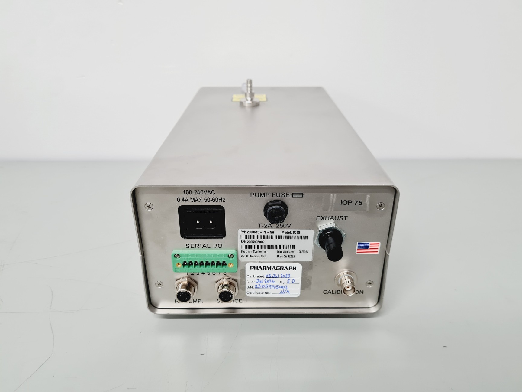 Image of Beckman Coulter MET ONE 6000P Remote Airborne Particle Counter