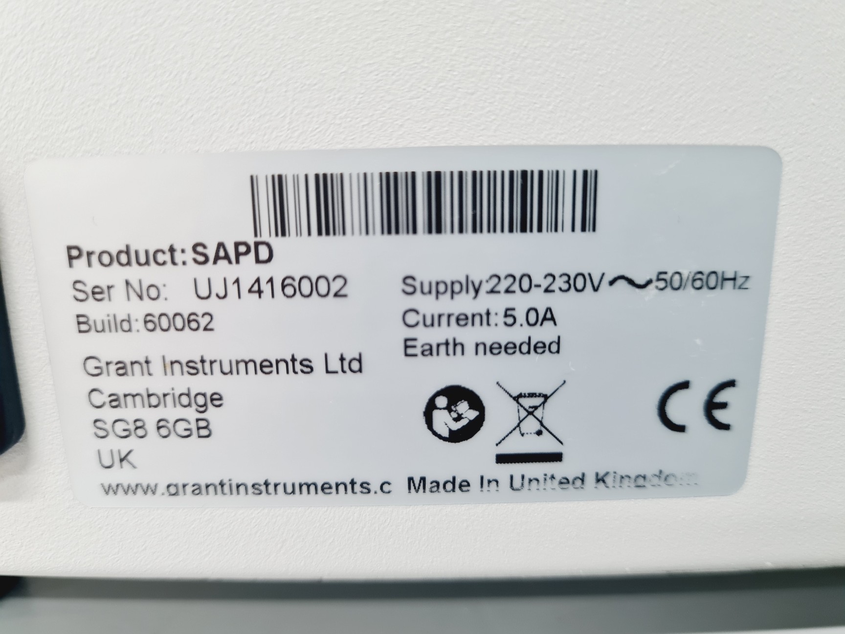 Image of Grant - Sub Aqua Pro SAPD Dual Water Bath Lab Spares/Repairs