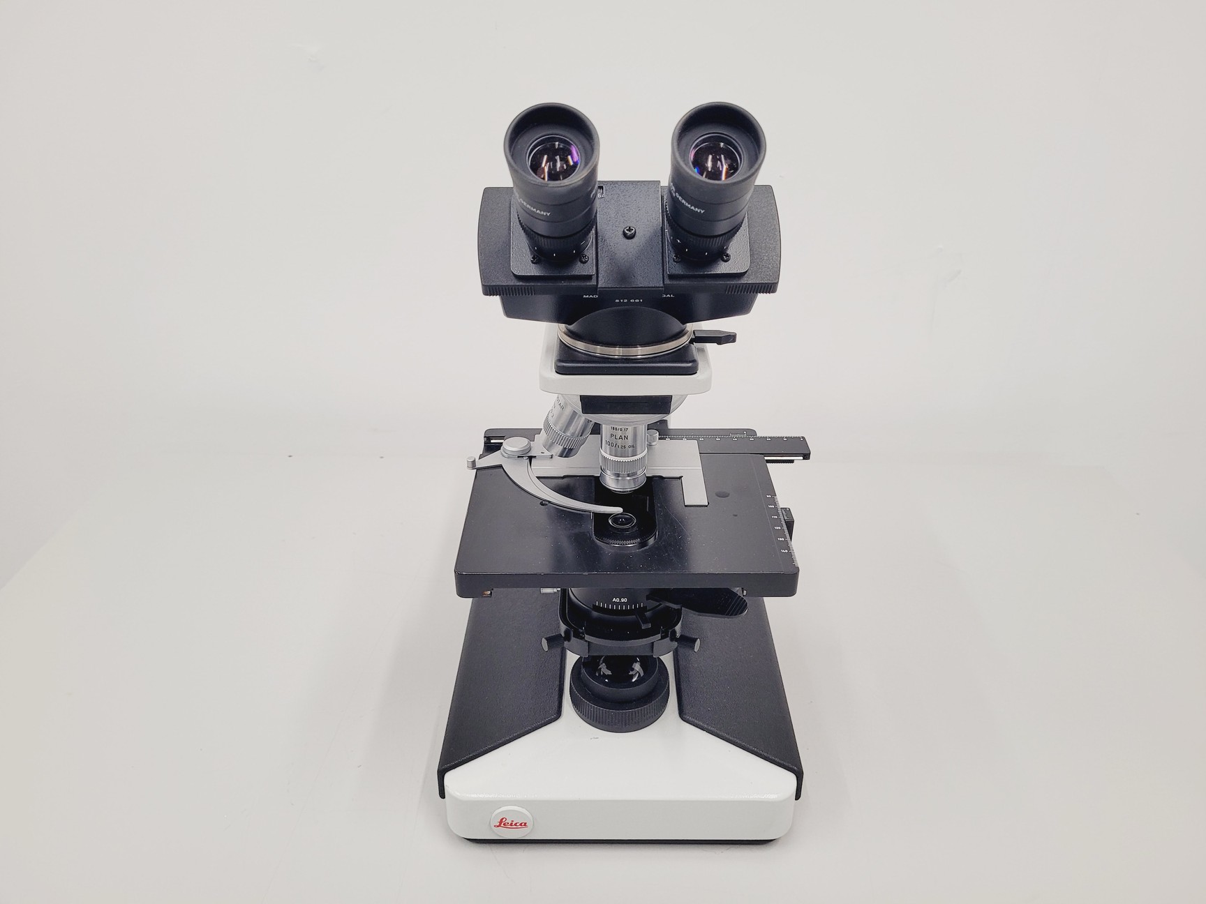 Image of Leica Leitz Laborlux S Microscope With 3 x  Objectives Lab