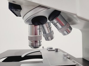 Thumbnail image of Leica Leitz Laborlux S Microscope With 3 x  Objectives Lab