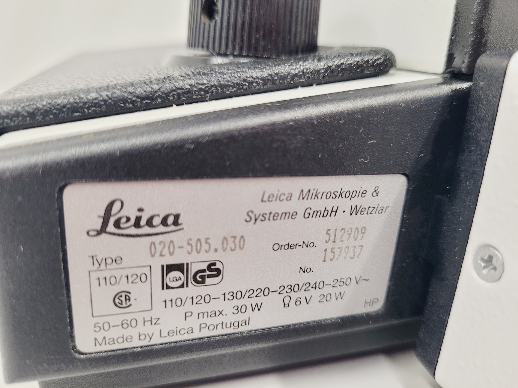 Image of Leica Leitz Laborlux S Microscope With 3 x  Objectives Lab