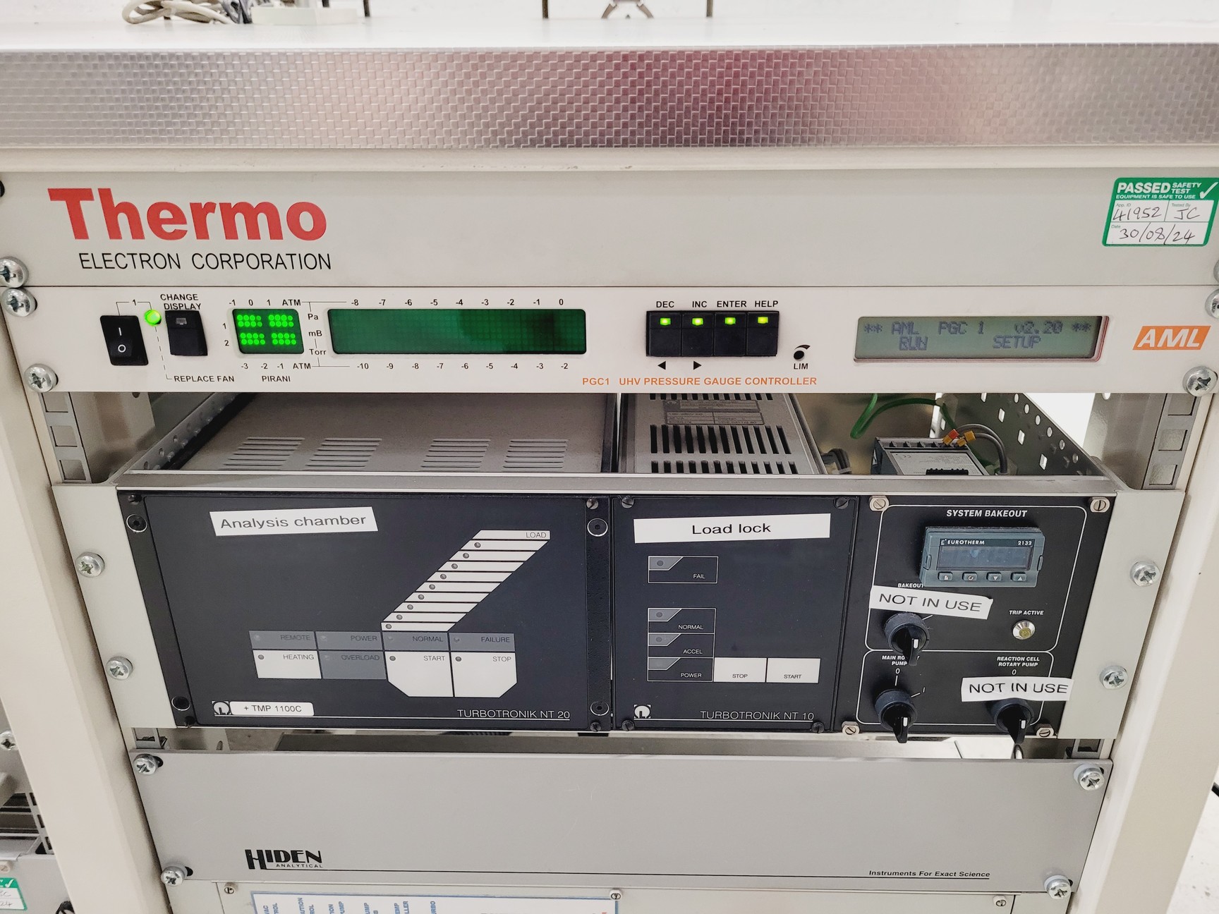 Image of Thermo Vacuum Generators High Vacuum Deposition Sputtering System Lab