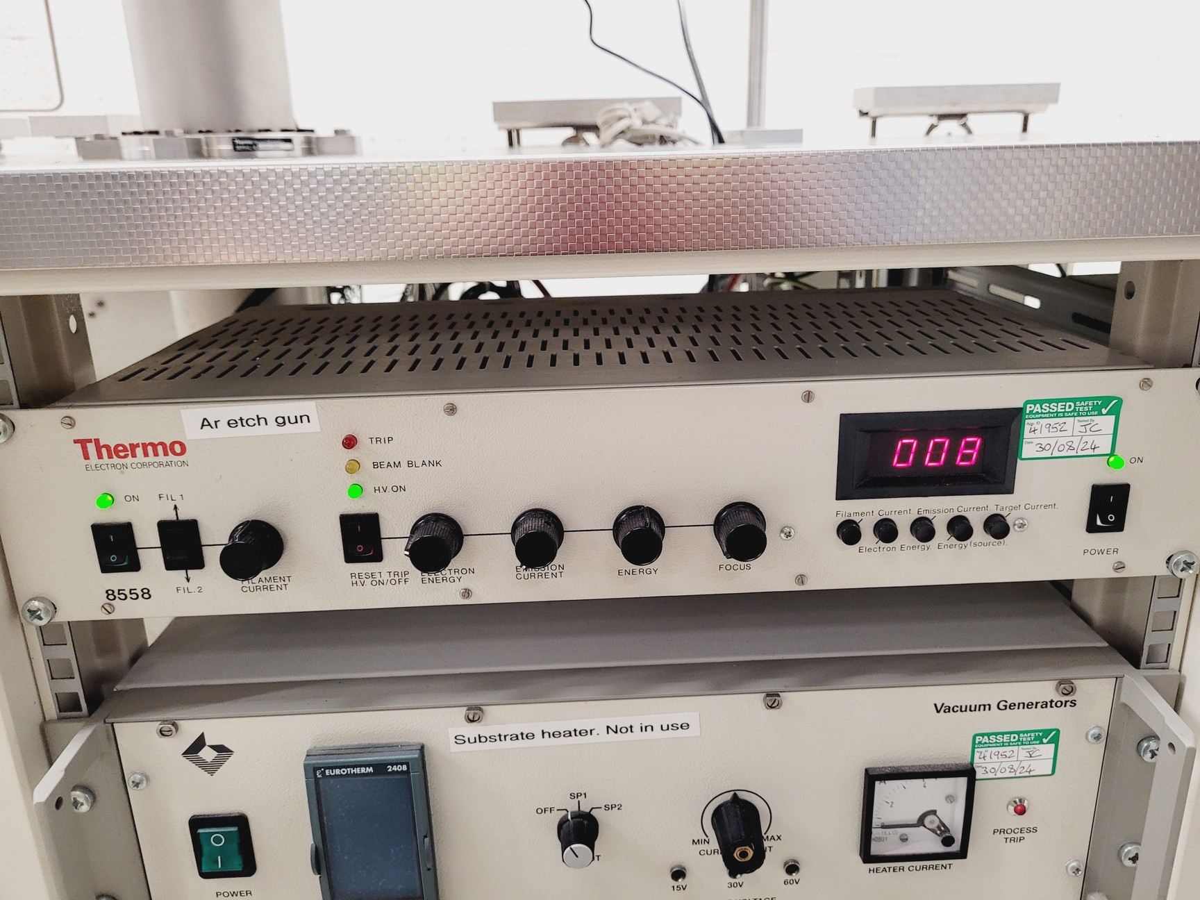 Image of Thermo Vacuum Generators High Vacuum Deposition Sputtering System Lab