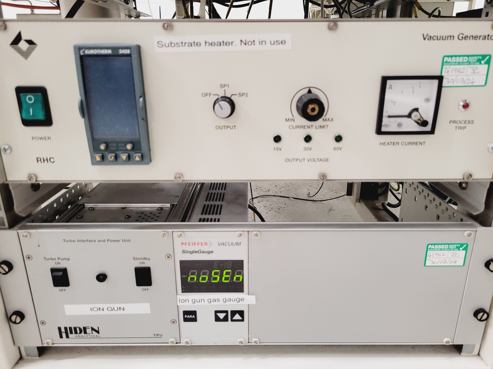 Image of Thermo Vacuum Generators High Vacuum Deposition Sputtering System Lab