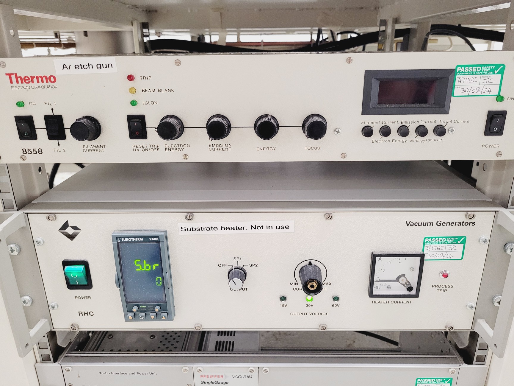 Image of Thermo Vacuum Generators High Vacuum Deposition Sputtering System Lab